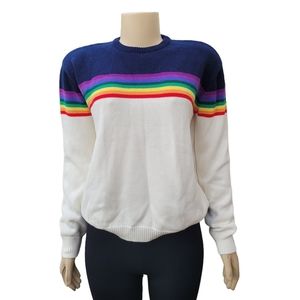 Brandy Melville Knit Rainbow Sweater